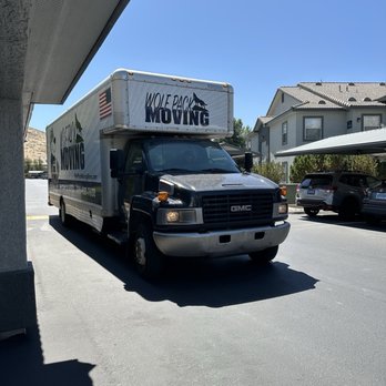 Wolf Pack Moving - The truck they drive. We had a uhaul - Movers Near Me