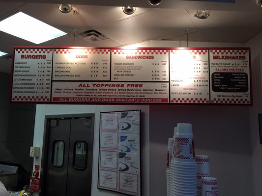 Menu photo 1 Five Guys Pleasant Hill, CA Menu photo 1 Five Guys Pleasant Hill, CA