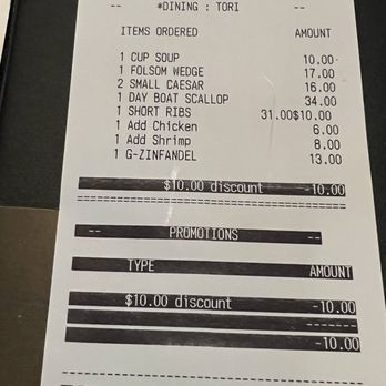 Bacchus House Wine Bar & Bistro - Bill - New American Near Me - Folsom, California Bacchus House Wine Bar & Bistro - Bill - New American Near Me - Folsom, California