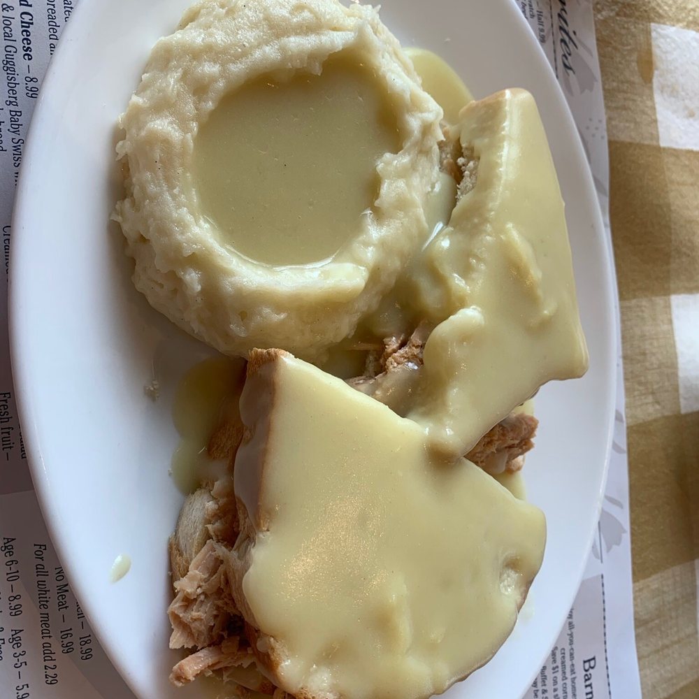 Berlin Farmstead - Hot turkey sandwich and mashed potatoes. - Bakeries Near Me - Berlin, Ohio Berlin Farmstead - Hot turkey sandwich and mashed potatoes. - Bakeries Near Me - Berlin, Ohio