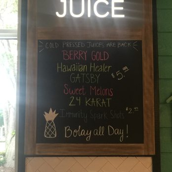 Bolay - Nice juices - New American Near Me - Boca Raton, Florida