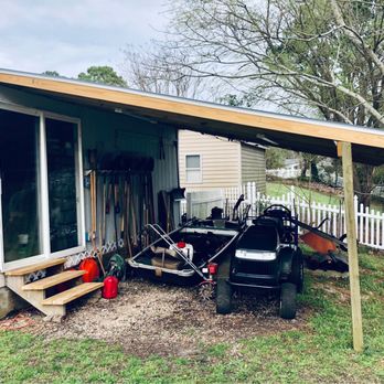 Parish Associates - Rebuilt tin shed roof off workshop. - General Contractors Near Me Parish Associates - Rebuilt tin shed roof off workshop. - General Contractors Near Me