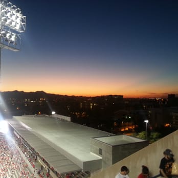 Arizona Stadium - That sunset from the nosebleeds - Stadiums & Arenas Near Me - Tucson, Arizona