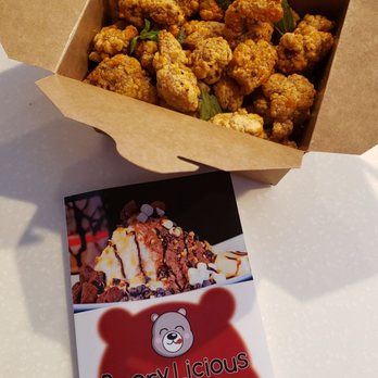 BearyLicious - Delicious! Popcorn chicken was fresh and lightly battered. - Bubble Tea Near Me - Upland, California