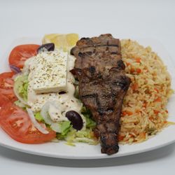 Experience a true authentic Greek meal with 4 premium lamb chops, marinated and grilled perfectly tender
