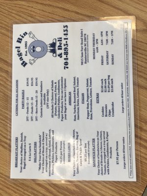 Menu photo 7 Bagel Bin Huntersville, NC Menu photo 7 Bagel Bin Huntersville, NC