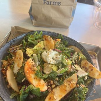 Mendocino Farms - Salad with goat cheese and apples. - Salad Near Me - Irvine, California Mendocino Farms - Salad with goat cheese and apples. - Salad Near Me - Irvine, California