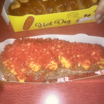 K-Bop Korean Kitchen - Sweet and Spicy top Hot Cheetos in the middle - Korean Near Me - Jacksonville, Florida K-Bop Korean Kitchen - Sweet and Spicy top Hot Cheetos in the middle - Korean Near Me - Jacksonville, Florida