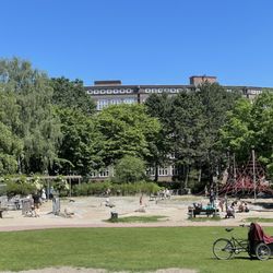 Großspielgeräte- und Wasserspielplatz - Riesige Sand- und Buddelflächen (Juni 2022)