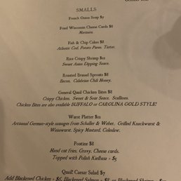 Menu Menu