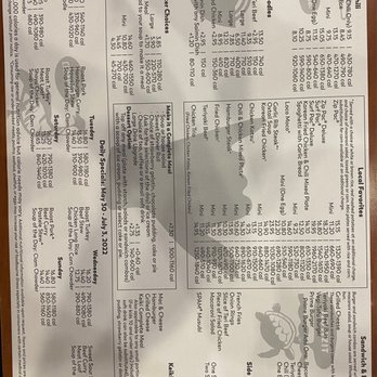 Zippy's Ewa - Front of the menu - Diners Near Me - Ewa Beach, Hawaii Zippy's Ewa - Front of the menu - Diners Near Me - Ewa Beach, Hawaii
