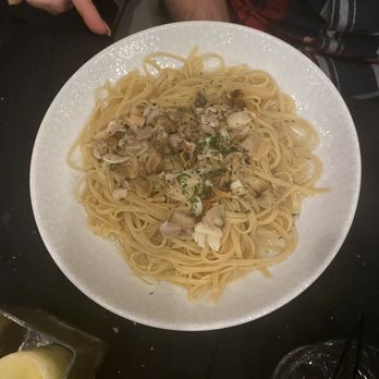 Cara Mia Restaurant - Linguini with clam sauce - Italian Near Me - Floral Park, New York