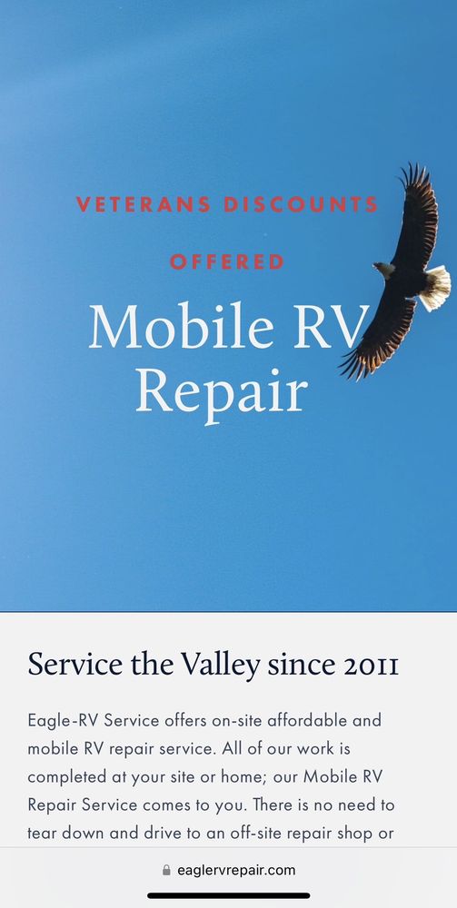 EAGLE RV REPAIR Updated October 2024 20 Reviews Mesa, Arizona RV Repair Phone Number