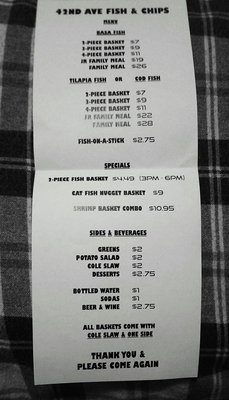 42nd Ave Fish and Chips by null