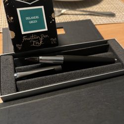 Papeterie Nota Bene - The LAMY Studio and Diamine ink I purchased from the store, very pleased with the product.