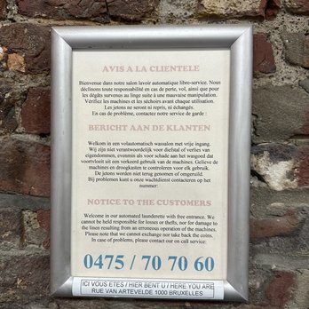 Wash Club - Notice - Brussels, BRU