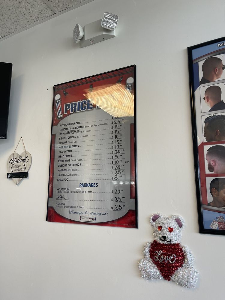 Serenity Barbershop & Salon Logo