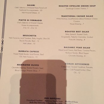 Vincent Chiccos - Nice appetizer menu easy - Italian Near Me - Charleston, South Carolina