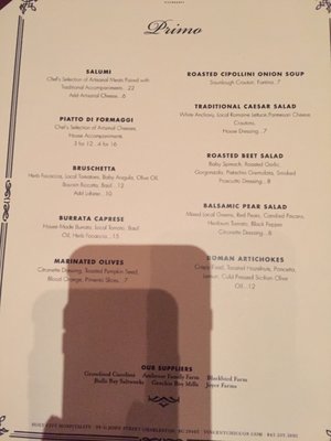 Menu photo 5 Vincent Chiccos Charleston, SC Menu photo 5 Vincent Chiccos Charleston, SC