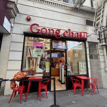 Gong Cha - Picture of the outside - Bubble Tea Near Me - San Francisco, California Gong Cha - Picture of the outside - Bubble Tea Near Me - San Francisco, California