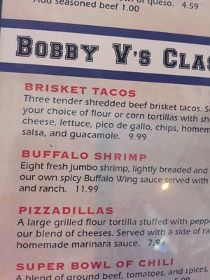 Menu photo 5 Bobby V's Sports Gallery Cafe Arlington, TX Menu photo 5 Bobby V's Sports Gallery Cafe Arlington, TX
