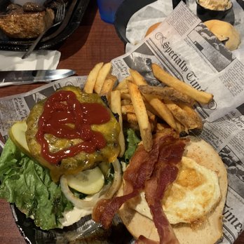 Brann's Steakhouse & Grille - Pretzel Burger - Steakhouses Near Me - Grand Rapids, Michigan