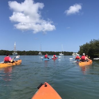 Keys Kayak - This area was on the way to the mangroves that a bunch of locals anchor their boats. - Rafting/Kayaking Near Me - Marathon, Florida