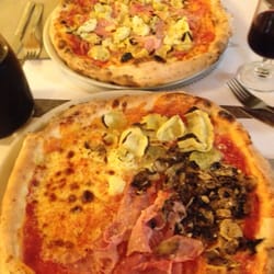 La Pentola - Pizzas 4 estaciones y picante.