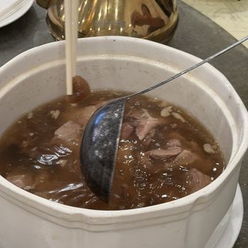 Pearl Bay Restaurant - Double boiled soup ; lots of pork and chicken inside to make a very good soup - Cantonese Near Me - Fremont, California Pearl Bay Restaurant - Double boiled soup ; lots of pork and chicken inside to make a very good soup - Cantonese Near Me - Fremont, California