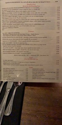 Menu photo 4 B.J. Ryan's Norwalk, CT