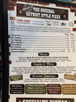 Menu photo 3 Buddy's Pizza - Woodhaven Woodhaven, MI Menu photo 3 Buddy's Pizza - Woodhaven Woodhaven, MI