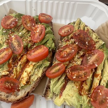 Cafe Santo - Avocado toast was so yummy. - Caterers Near Me - Montebello, California