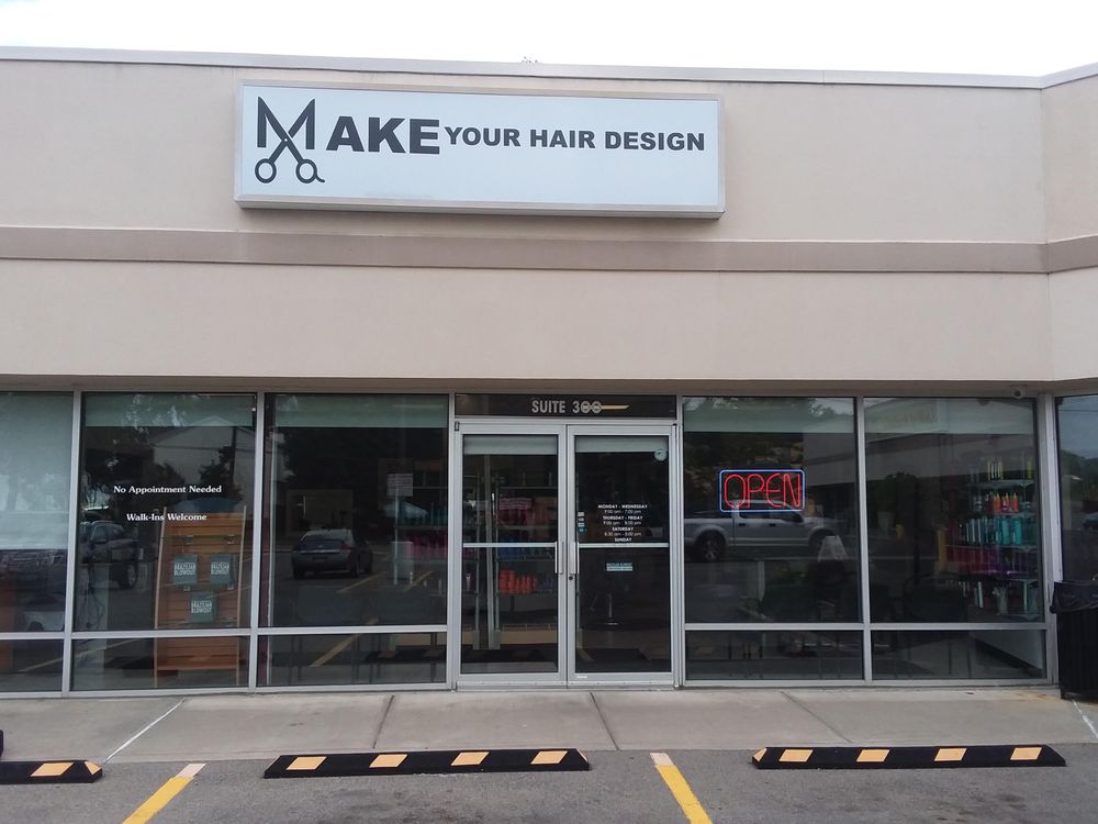 MAKE Your Hair Design Logo