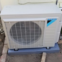 New Daikin unit. New Daikin unit.