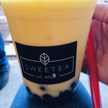Sweetea Boba Bar - Mango reverie with tapioca pearls - Acai Bowls Near Me - Destin, Florida Sweetea Boba Bar - Mango reverie with tapioca pearls - Acai Bowls Near Me - Destin, Florida