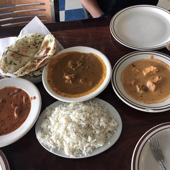 Naan N Masala - L-R | Chicken Tikka Masala, Chicken Curry, Butter Chicken - Indian Near Me - Milpitas, California