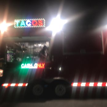 Don Tacos - a truck with a neon sign - Food Trucks Near Me - Fresno, California Don Tacos - a truck with a neon sign - Food Trucks Near Me - Fresno, California