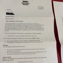 Sinai-Grace Hospital - Bull crap