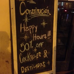 Bar Constitución - Happy Hour