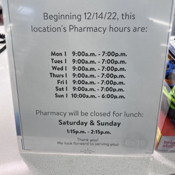 WALMART PHARMACY - Updated January 2025 - 11 Photos - 400 Tucker 