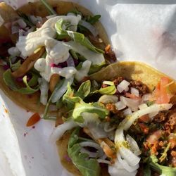 The Best Taco in Town - Fish and Steak Taco