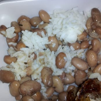 Chicken Festival - The worst rice & beans.  So plain and ordinary.  Like a mouthful of dry white rice and flavorless beans. - Barbeque Near Me - Astoria, New York
