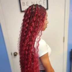 Amayzyn Braydz By Grace - Knotless Bohemian Box braids