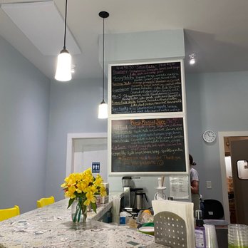Lilly Rose Cafe - the menu on the wall - Cafes Near Me - Edgewater, Florida