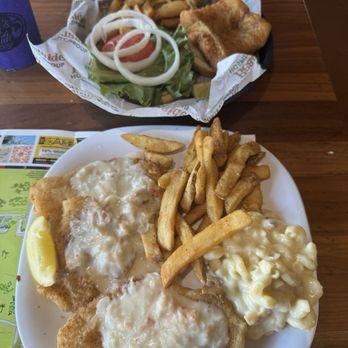 Crabby's Oceanside - Grouper Sandwich and Hogfish Imperial - Seafood Near Me - Daytona Beach, Florida