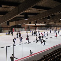 Pueblo Ice Arena - Public skating sessions time listed under hours.
