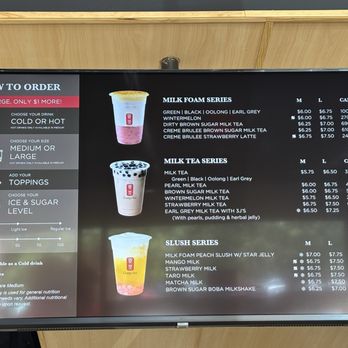 Gong Cha - July 2025 menu - Bubble Tea Near Me - Fresno, California Gong Cha - July 2025 menu - Bubble Tea Near Me - Fresno, California