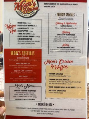 Menu photo 6 Mom’s House Bakersfield, CA