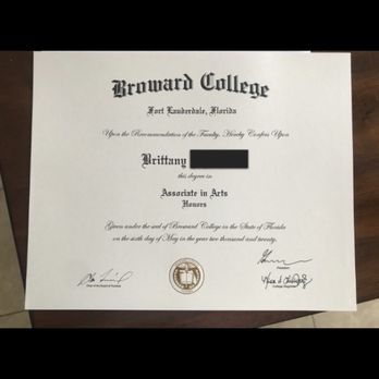 Broward College - Graduating college with honors.. What, like it's hard?! Lol - Colleges & Universities Near Me - Davie, Florida