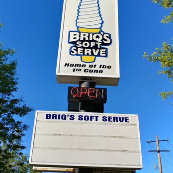Briq's Soft Serve - One pound cone?! - Ice Cream & Frozen Yogurt Near Me - Minocqua, Wisconsin